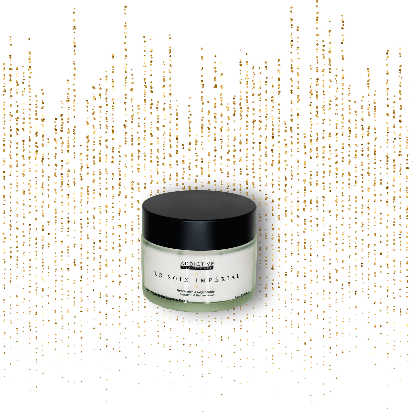 Soin du visage hydratant et régénérants tous types de peau au LAIT DE CHAMELLE, ACIDE HYALURONIQUE, CENTELLA ASIATICA, EXTRAIT D'ALGUES, EXTRAIT DE CALENDULA, HUILE D'ARGAN ET BEURRE DE KARITE 50ml
